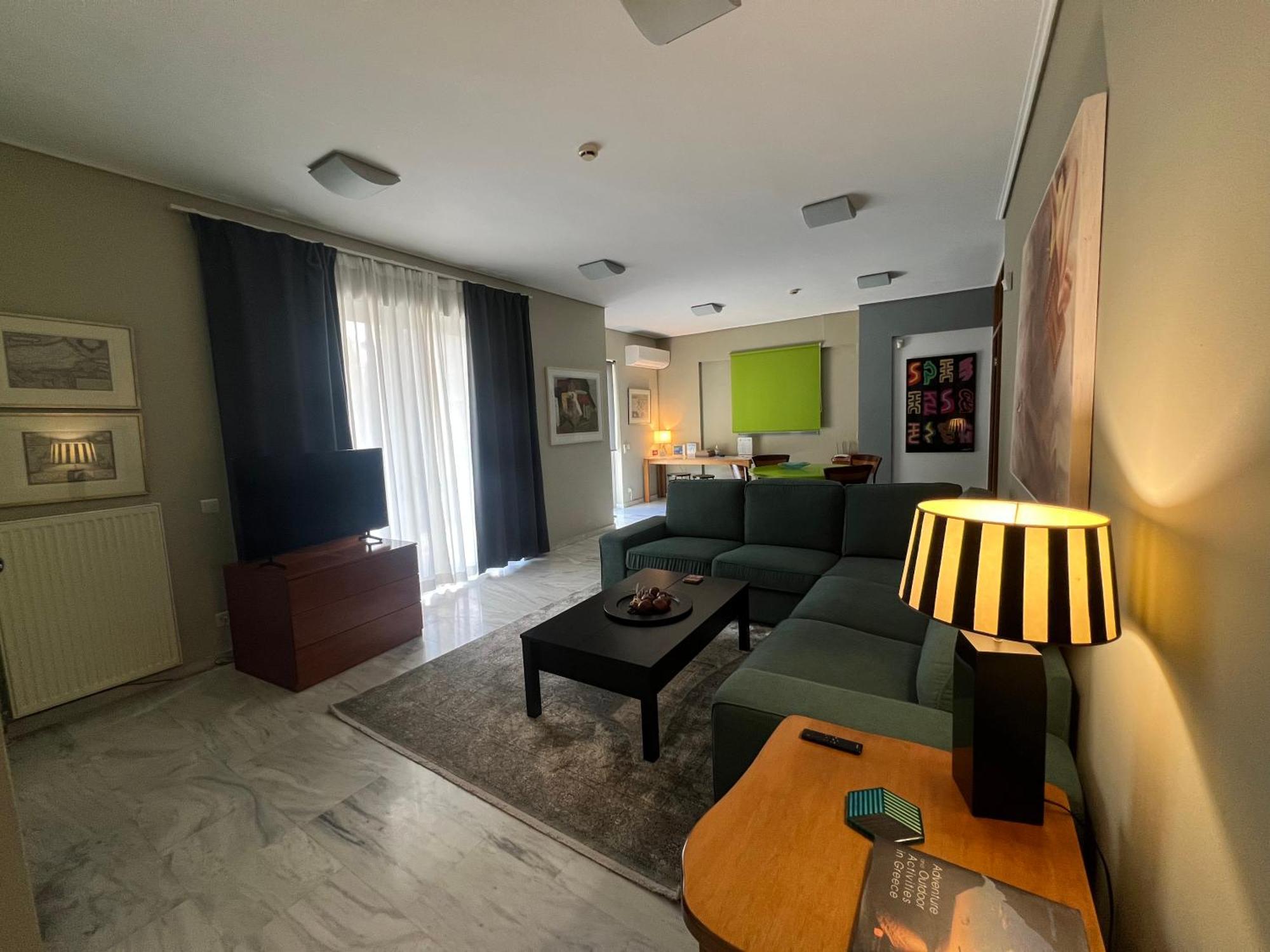 Green Apartment Near Marousi Hospitals & Oaka, By Promoshomes Maroussi Екстер'єр фото